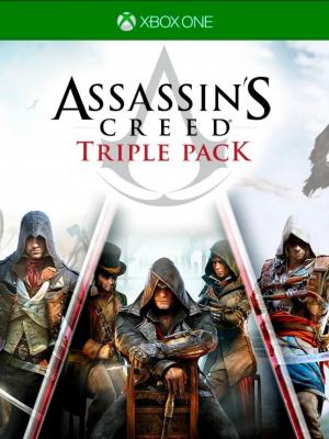 Pack triple Assassins Creed Black Flag mas Unity mas Syndicate - XBOX One
